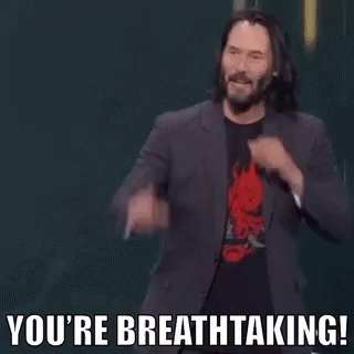 Keanu Reeeves breathtaking gif